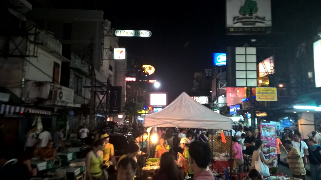 Khaosan road and all the backpackers being ripped off by honest merchants.